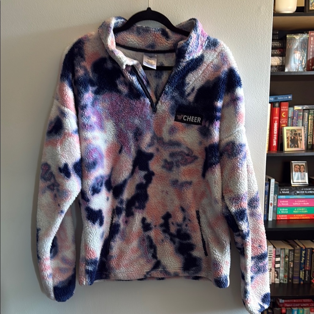 Varsity Women's Tie-Dye Sherpa Sweatshirt